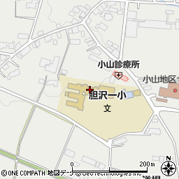 奥州市立胆沢第一小学校周辺の地図