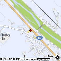 トヨタカローラ南岩手　大船渡店周辺の地図