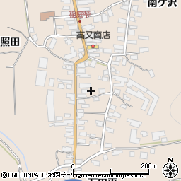 秋田県湯沢市稲庭町三嶋周辺の地図