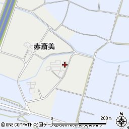 岩手県奥州市胆沢小山赤斎美8-5周辺の地図