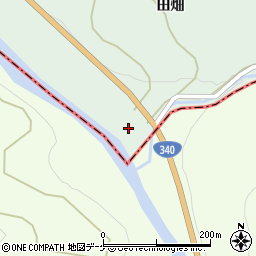 岩手県気仙郡住田町世田米田畑18-3周辺の地図