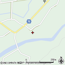 秋田県由利本荘市鳥海町上笹子石神96周辺の地図