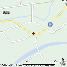 秋田県由利本荘市鳥海町上笹子石神周辺の地図