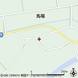 秋田県由利本荘市鳥海町上笹子石神88周辺の地図