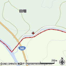 岩手県気仙郡住田町世田米田畑11周辺の地図