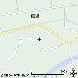 秋田県由利本荘市鳥海町上笹子石神87周辺の地図