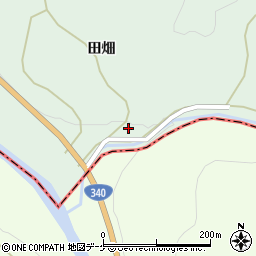 岩手県気仙郡住田町世田米田畑27周辺の地図