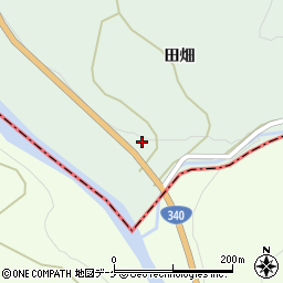 岩手県気仙郡住田町世田米田畑143周辺の地図