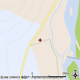 秋田県湯沢市稲庭町朝月前周辺の地図