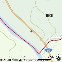 岩手県気仙郡住田町世田米田畑14-5周辺の地図