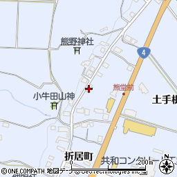 村上美容院周辺の地図