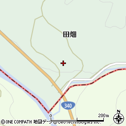 岩手県気仙郡住田町世田米田畑138周辺の地図