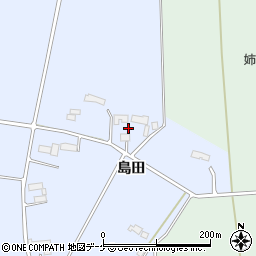 岩手県奥州市水沢真城島田29周辺の地図