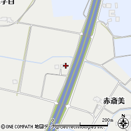 岩手県奥州市胆沢小山赤斎美61-1周辺の地図