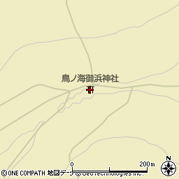 鳥ノ海御浜神社周辺の地図