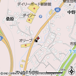 小田島商事株式会社大船渡営業所周辺の地図