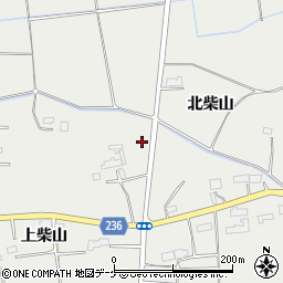 岩手県奥州市胆沢小山北柴山22周辺の地図