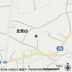 岩手県奥州市胆沢小山北柴山71-4周辺の地図