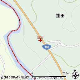 窪田周辺の地図