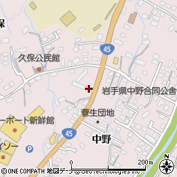岩手中京医薬品周辺の地図