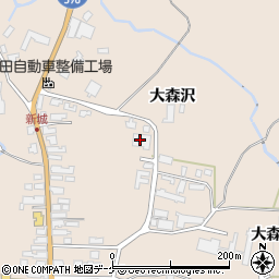 有限会社佐藤養助商店　工場周辺の地図