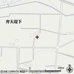 岩手県奥州市胆沢小山弁天堤下50周辺の地図