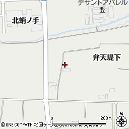 岩手県奥州市胆沢小山弁天堤下34周辺の地図