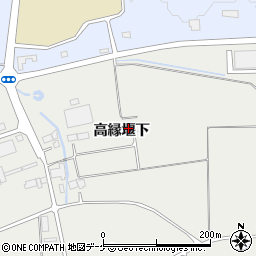 岩手県奥州市胆沢小山高縁堰下29周辺の地図