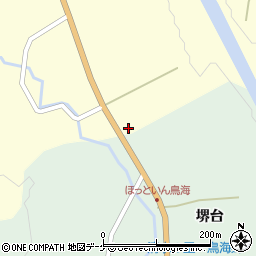 秋田県由利本荘市鳥海町下笹子道ノ下1周辺の地図