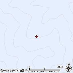 秋田県湯沢市皆瀬村上周辺の地図