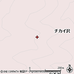 秋田県湯沢市酒蒔チカイ沢周辺の地図