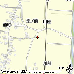 秋田県湯沢市上関堂ノ前14周辺の地図