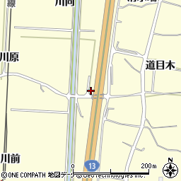 秋田県湯沢市上関八反田周辺の地図