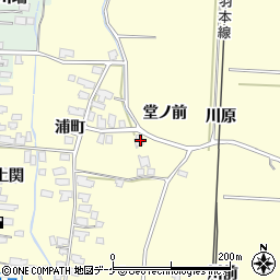 秋田県湯沢市上関堂ノ前28周辺の地図