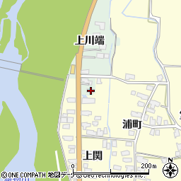 秋田県湯沢市下関上川端191周辺の地図