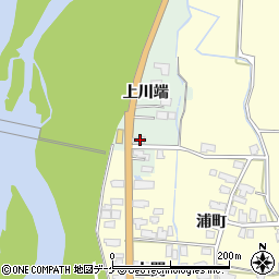 秋田県湯沢市下関上川端185周辺の地図