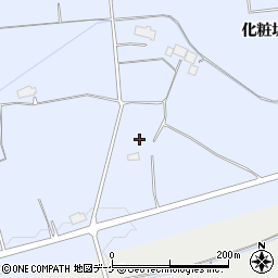 岩手県奥州市胆沢南都田化粧坂328周辺の地図