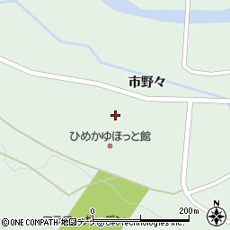 岩手県奥州市胆沢若柳天沢周辺の地図