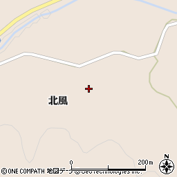 岩手県奥州市江刺田原北風58周辺の地図