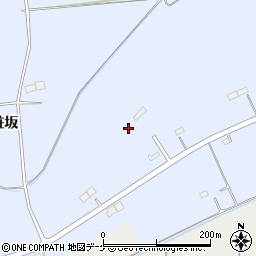 岩手県奥州市胆沢南都田化粧坂179周辺の地図