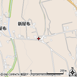 秋田県湯沢市稲庭町新屋布86周辺の地図