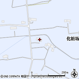 岩手県奥州市胆沢南都田化粧坂270周辺の地図