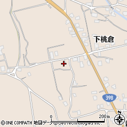 秋田県湯沢市稲庭町谷地7周辺の地図