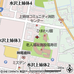 上姉体会館周辺の地図
