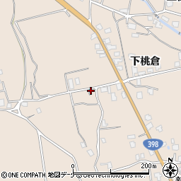 秋田県湯沢市稲庭町谷地1周辺の地図