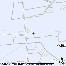 岩手県奥州市胆沢南都田化粧坂98周辺の地図