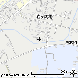 岩手県奥州市胆沢小山岩ヶ馬場33-14周辺の地図