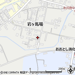 岩手県奥州市胆沢小山岩ヶ馬場28-5周辺の地図