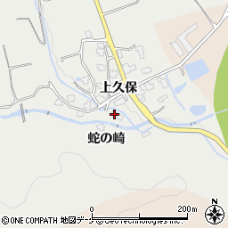 秋田県湯沢市三梨町上久保12周辺の地図