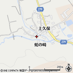 秋田県湯沢市三梨町上久保11周辺の地図